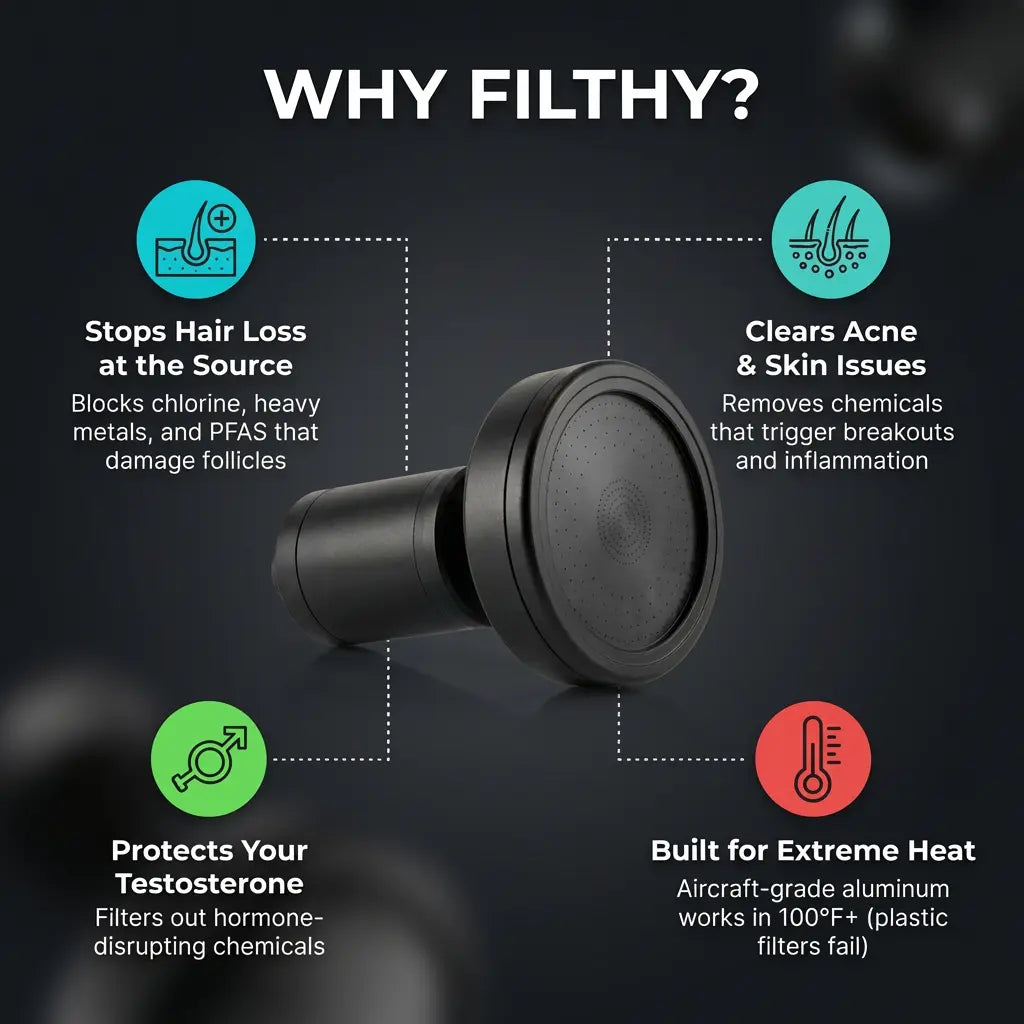 MEN'S FILTERED SHOWERHEAD