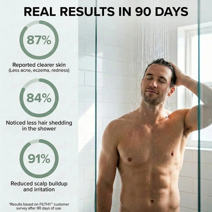 MEN'S FILTERED SHOWERHEAD